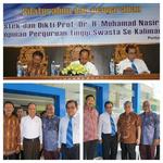 Silaturahim dan Pengarahan Menristekdikti dengan Pimpinan dan Yayasan PTS se-Kalimantan Barat (12 Ag