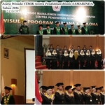 Acara Wisuda STMIK sentra Pendidikan Bisnis Samarinda tahun 2016